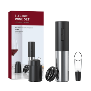 Abridor Vinho Elétrico Portátil- Wine Set