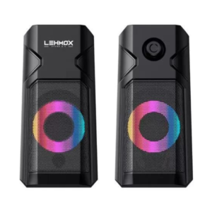 Caixa de Som Para Computador e Notebook Com Led