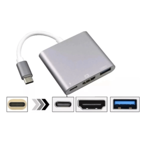 Adaptador USB-C Para HDMI Com USB