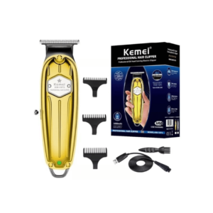 Maquina Acabamento Recarregável Kemei- Dourada- KM-1973